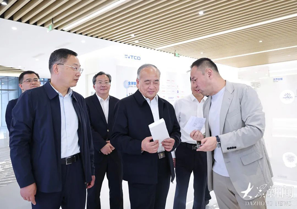 林武在淄博市调研